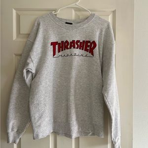 Men’s Thrasher grey sweatshirt